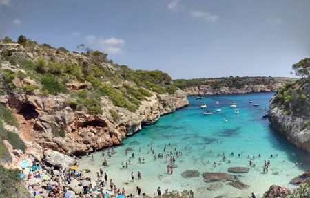 Una ventana al mar en Mallorca